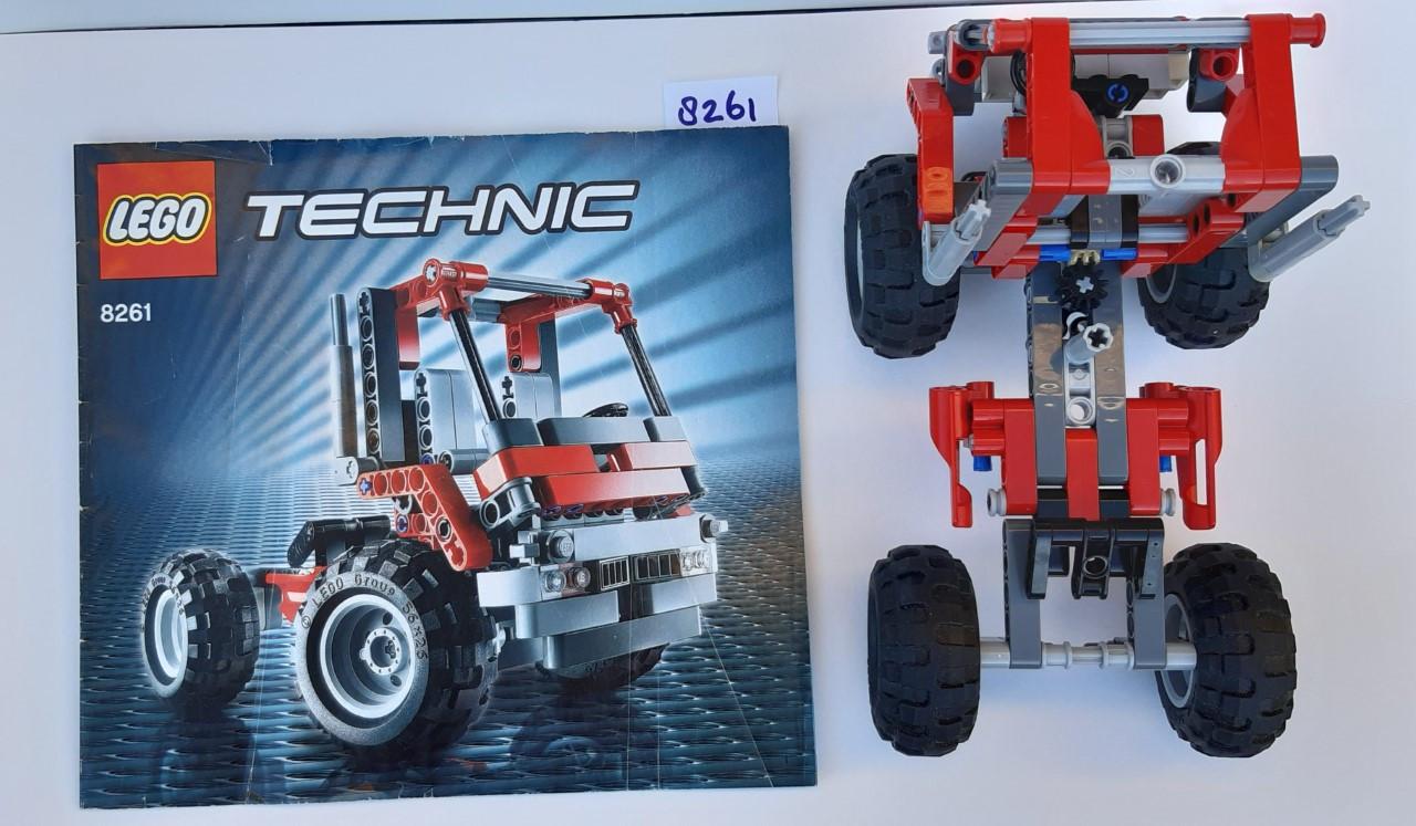 Lego Technic 8261: Rally Truck = Vrachtwagen-Truck