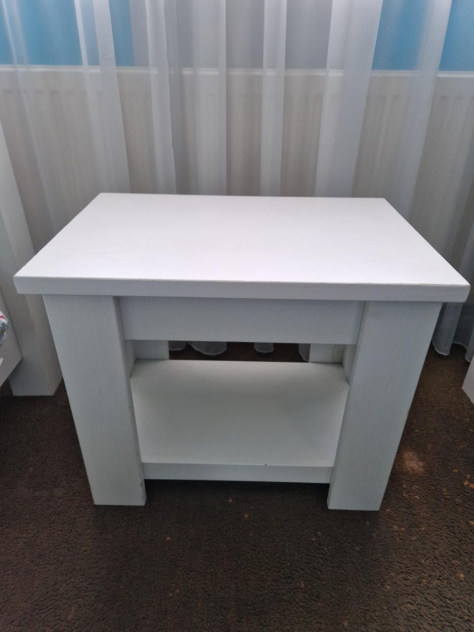 Complete kinderkamer, wit massief hout