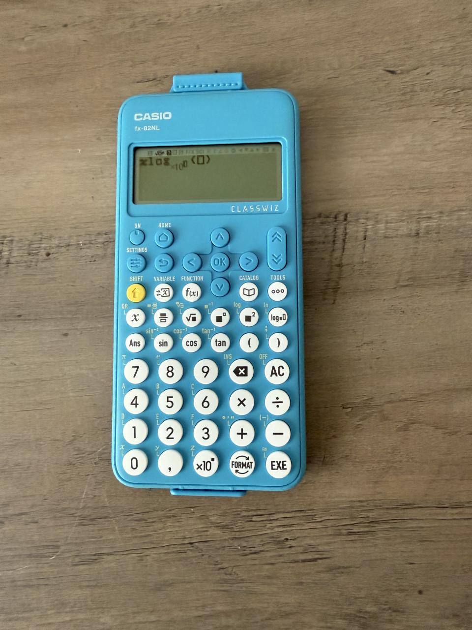 Casio fx 82NL rekenmachine. Zo Goed Als Nieuw