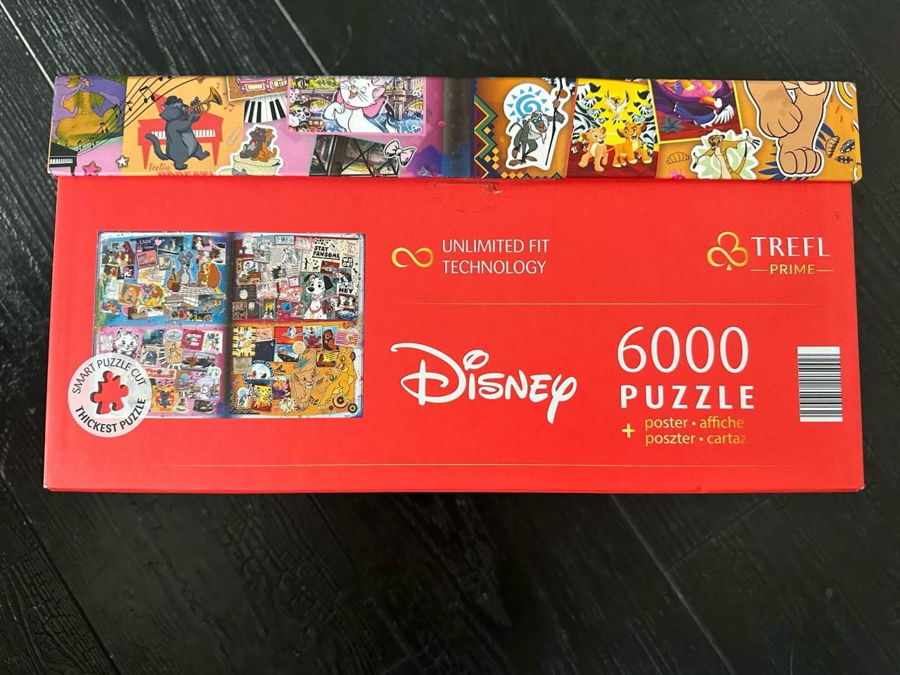 Disney puzzel nieuw 6000 stukjes