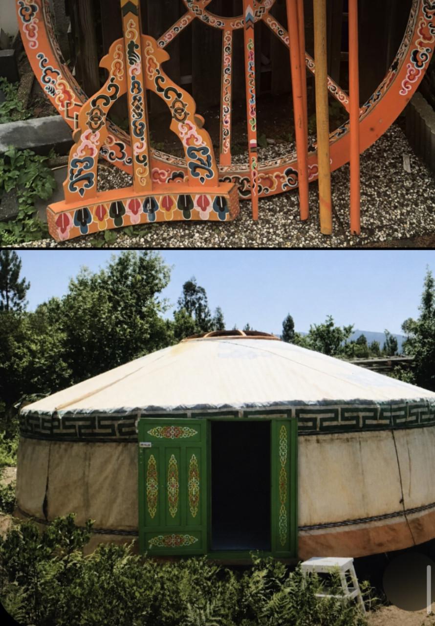 Yurt ger huisje natuur 6meter
