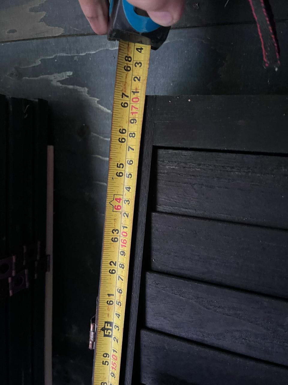 Kamerscherm /  louvre deurtjes