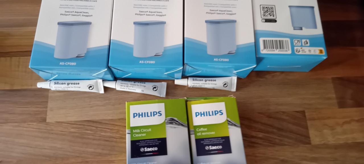 4x Waterfilter philips saeco,  gaggio