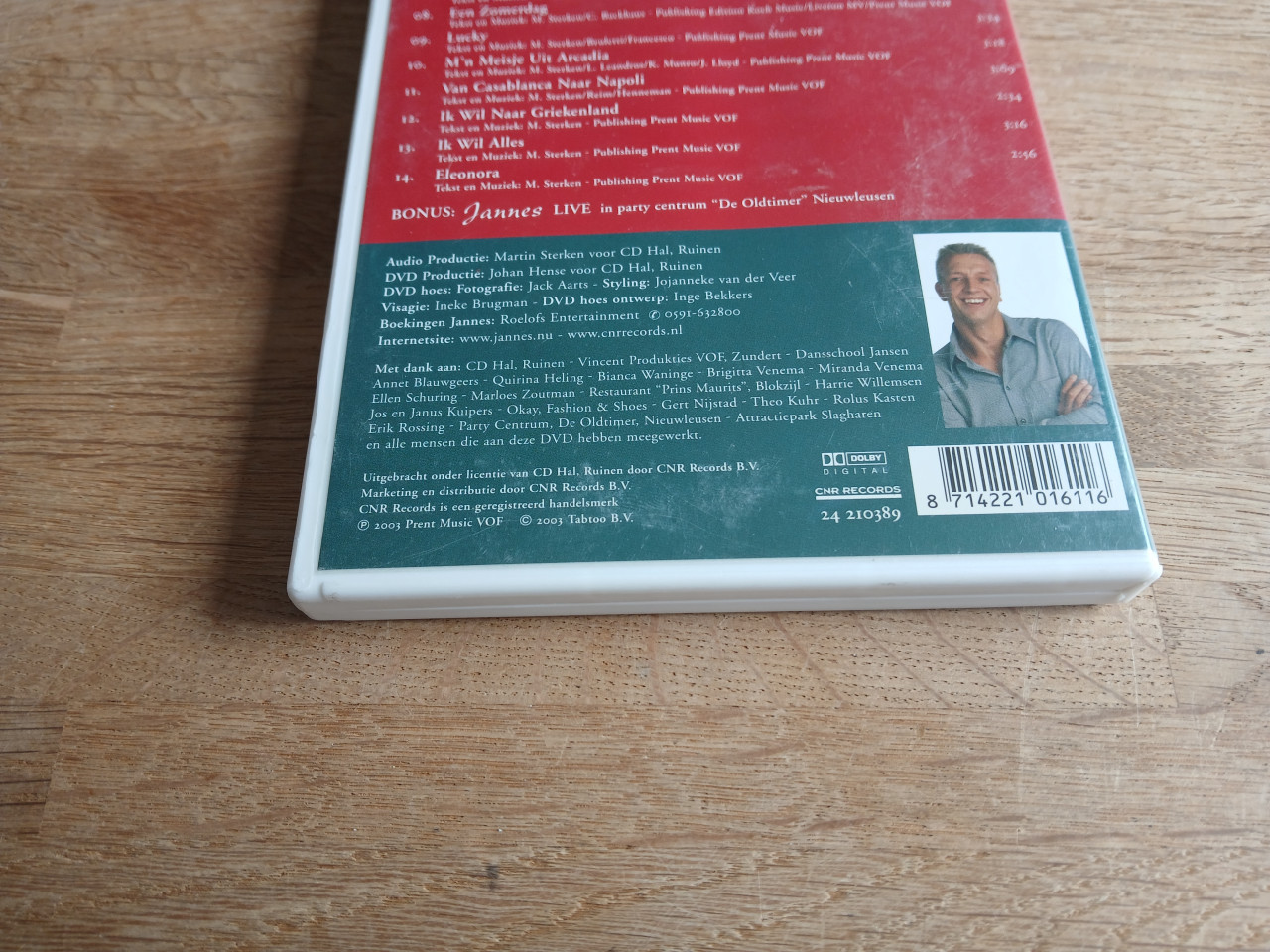 Jannes alles of niets dvd