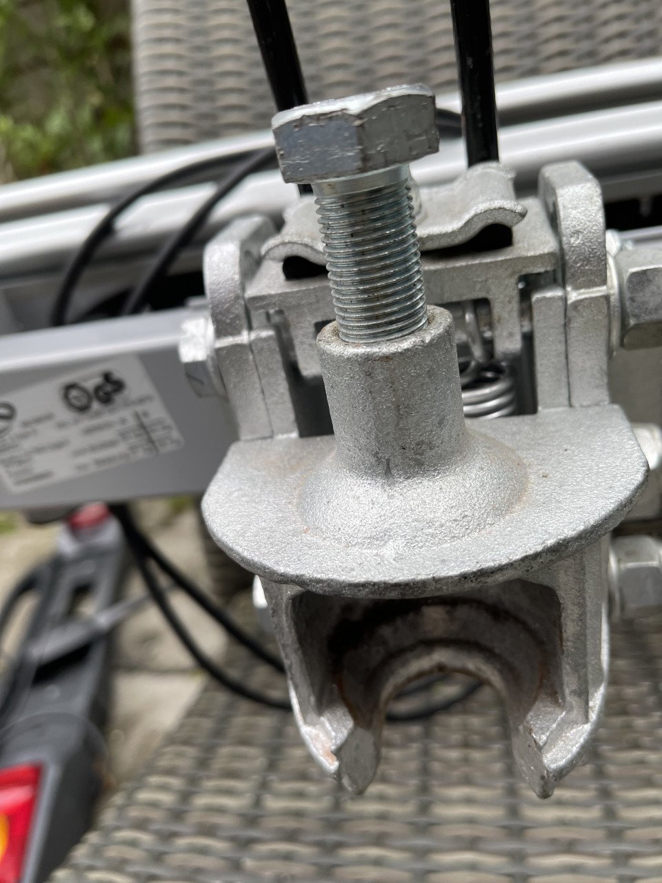 Te koop fietsdrager voor twee fietsen bijna nieuw
