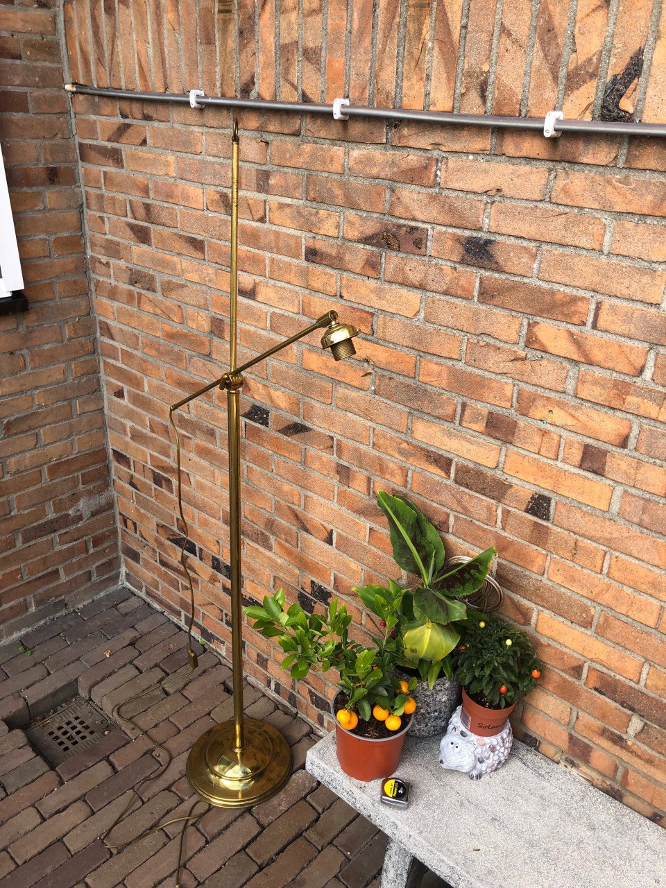 Vloer lamp.
