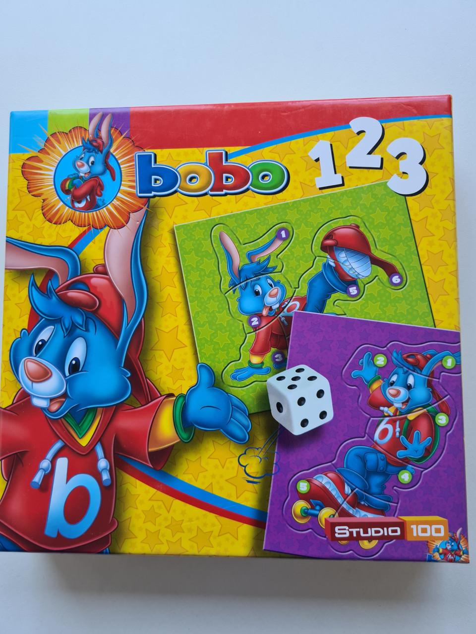 Bobo 123 educatieve spel, ook bekend als Jumbolino.