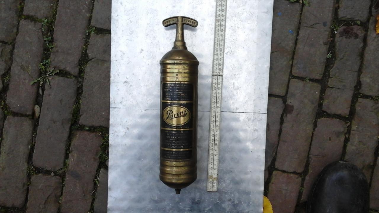 Koperen brandblusser