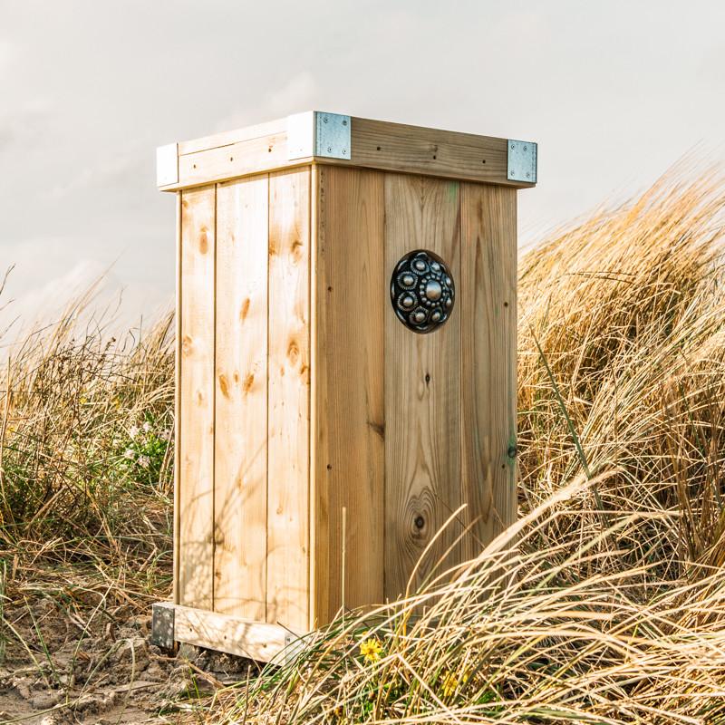 10jarige Jubileumactie - Zeeuwse knop bloembak L40 x B40 x H75