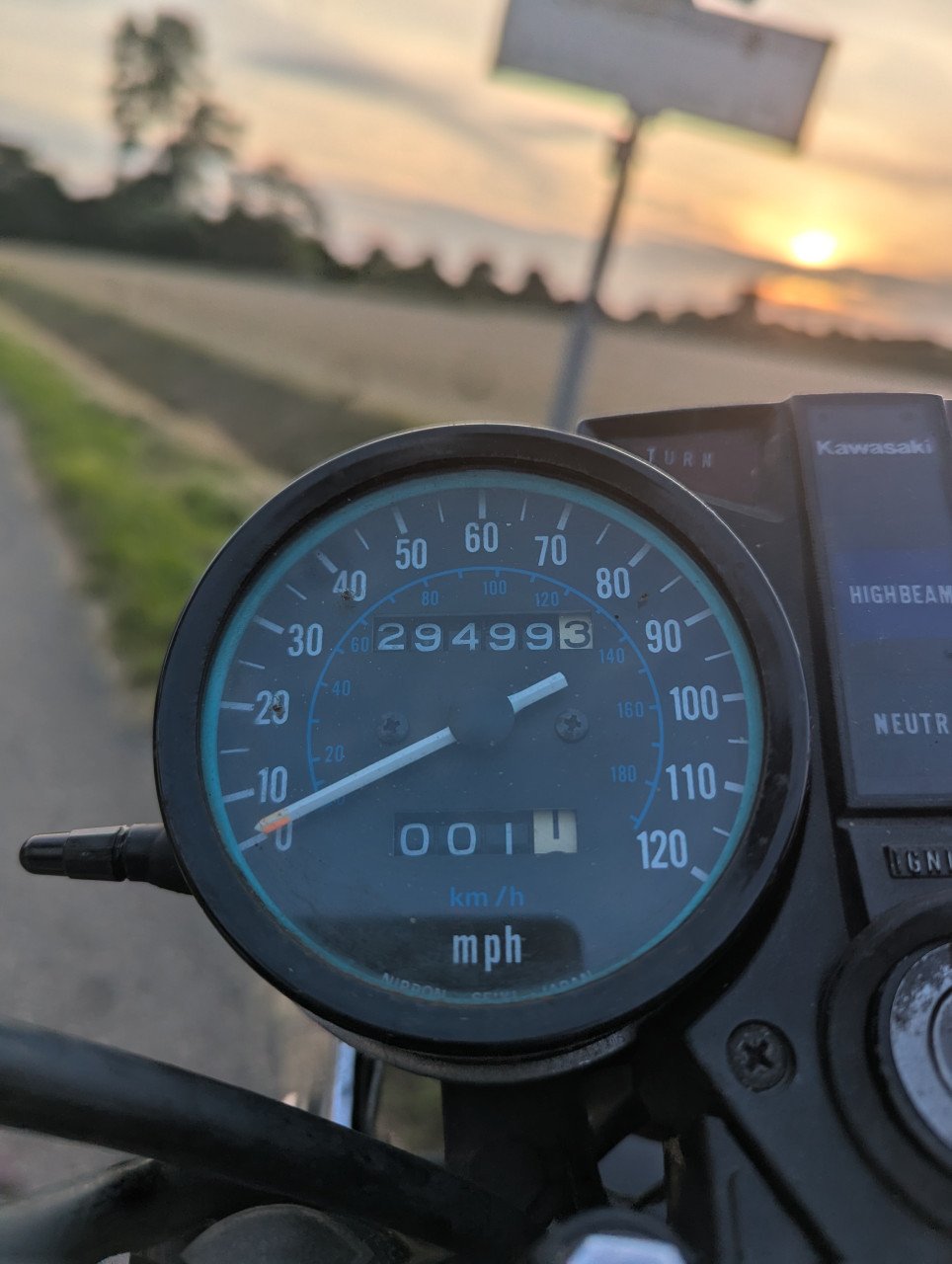 Kawasaki café racer/scrambler