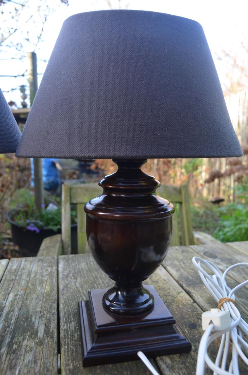 Twee Schemerlampjes in prima staat