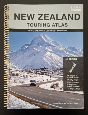 Hema touringatlas Nieuw Zeeland