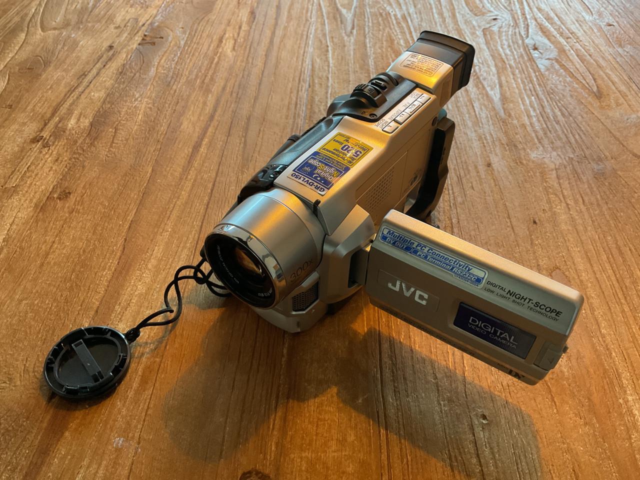Digitale video camara, JVC, GR- DVL150, met toebehoren