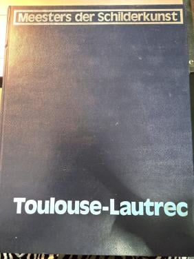 Boek:Meesters der schilderkunst Toulouse-Lautrec  1976 1e druk