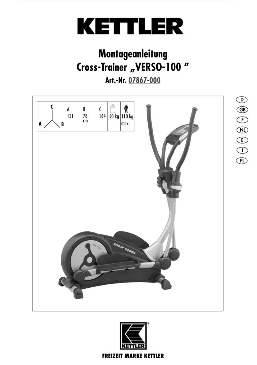 Crosstrainer Kettler Verso 100
