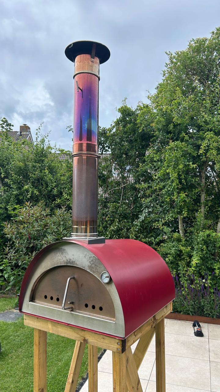 Pizza hout oven