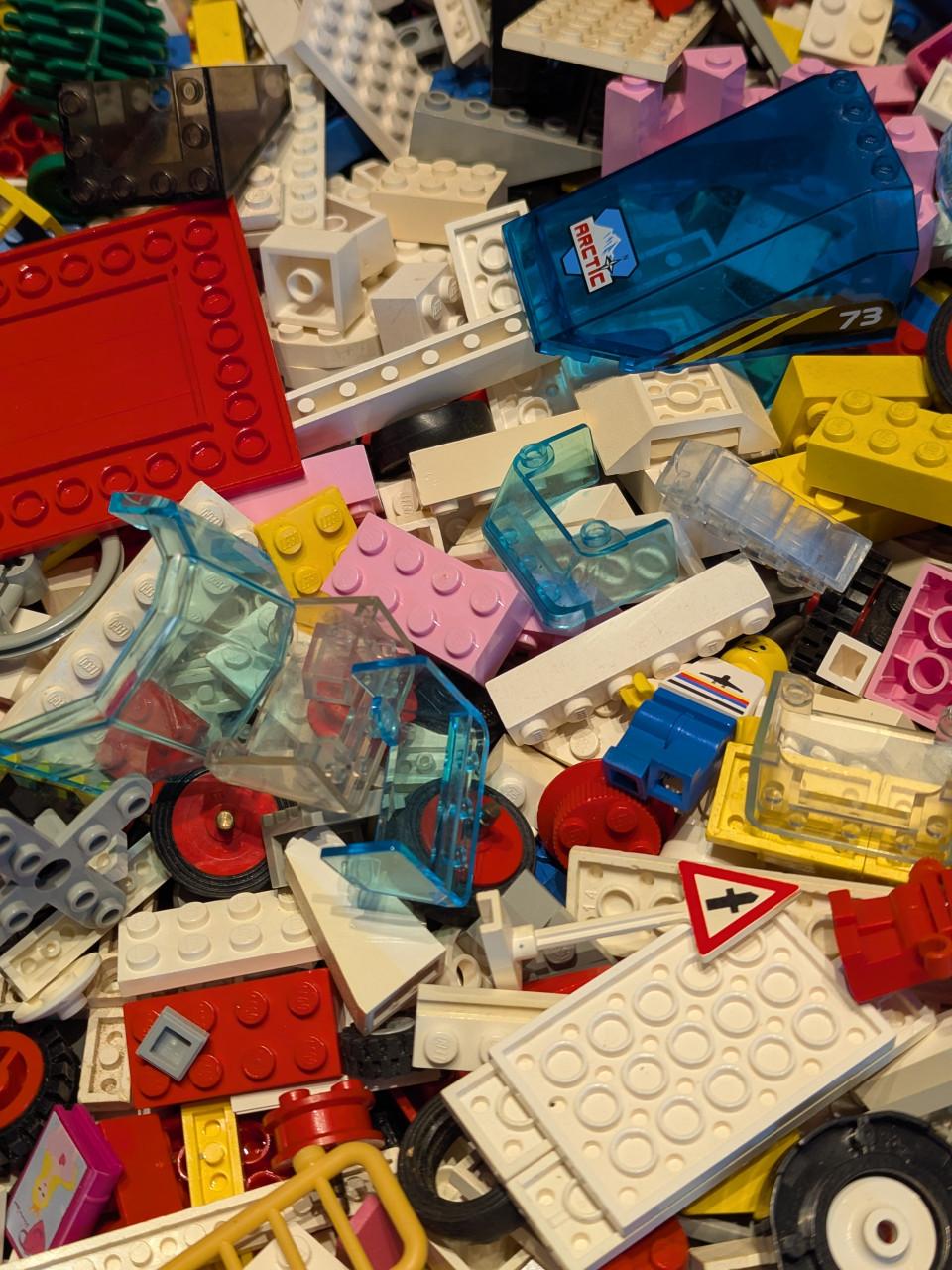 Lego van alles door elkaar 6.7 kg