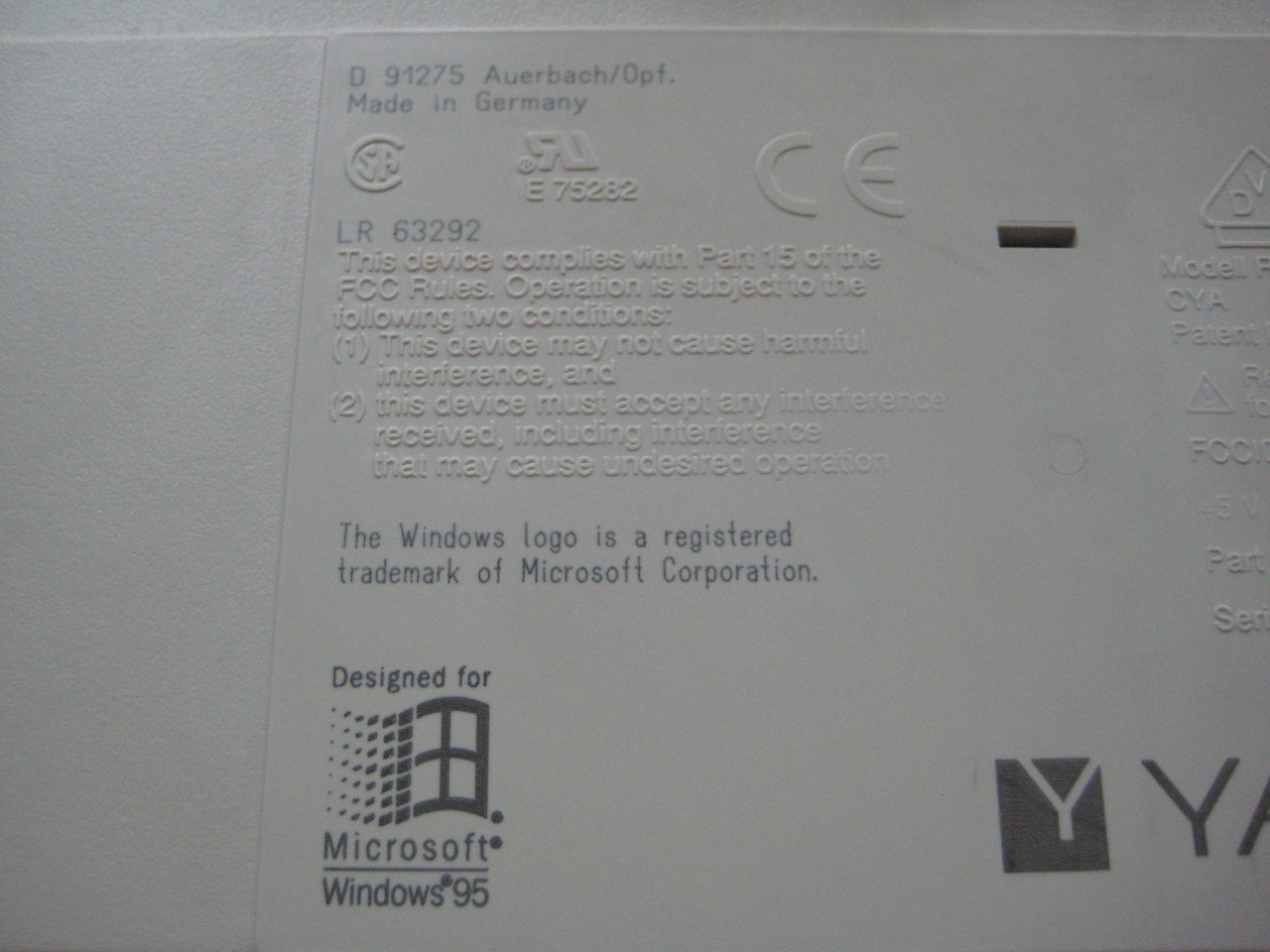 Cherry RS6000 vintage toetsenbord met DIN5-aansluiting.