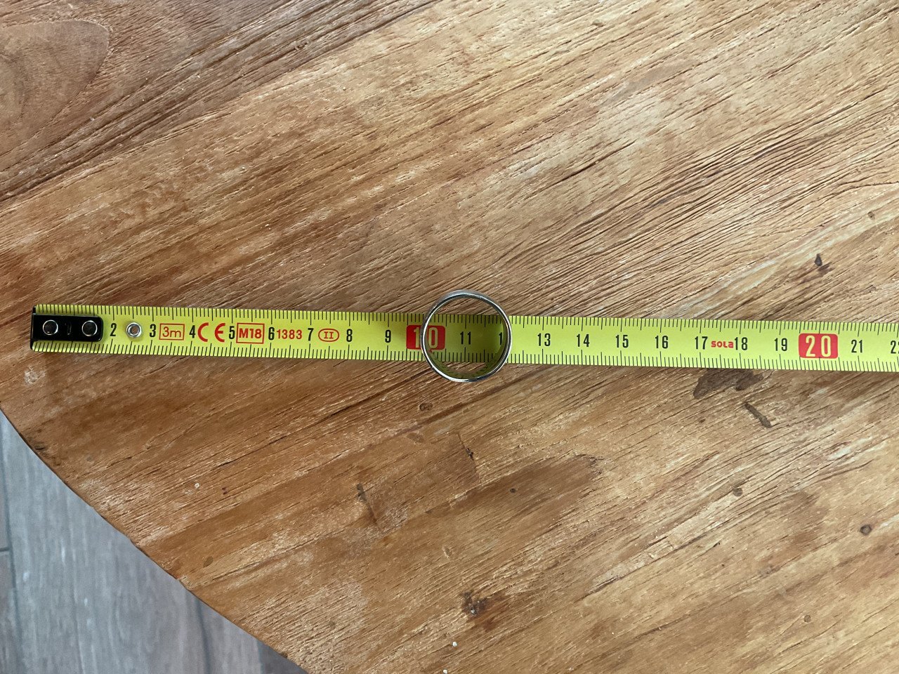 Vinted brede ring zilver 925
