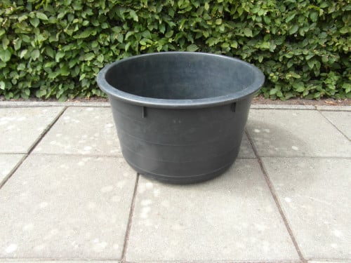 Speciekuip 85 liter Zwart.