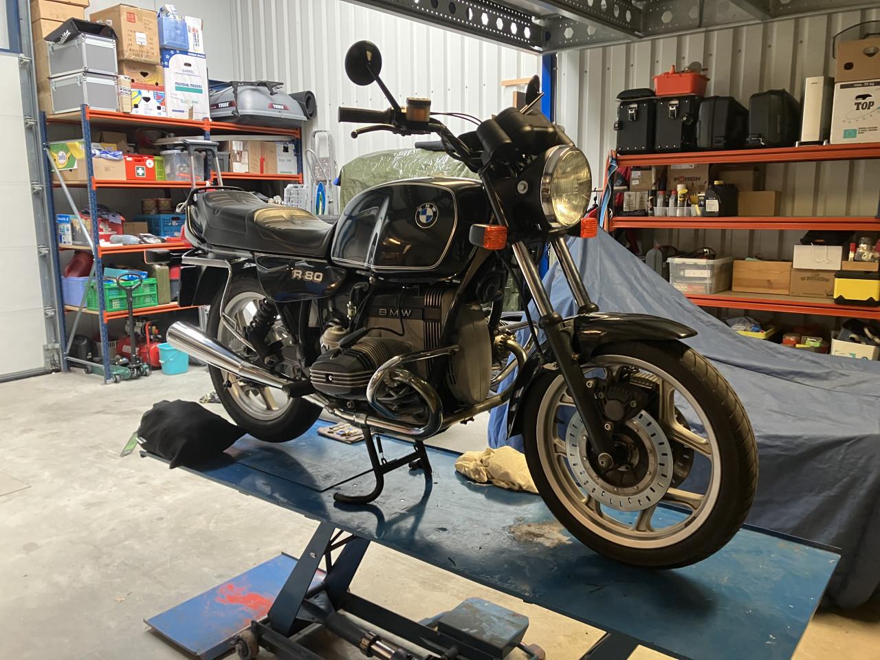 BMW R80 1992 met origineel 39.000 km in bijna nieuwstaat