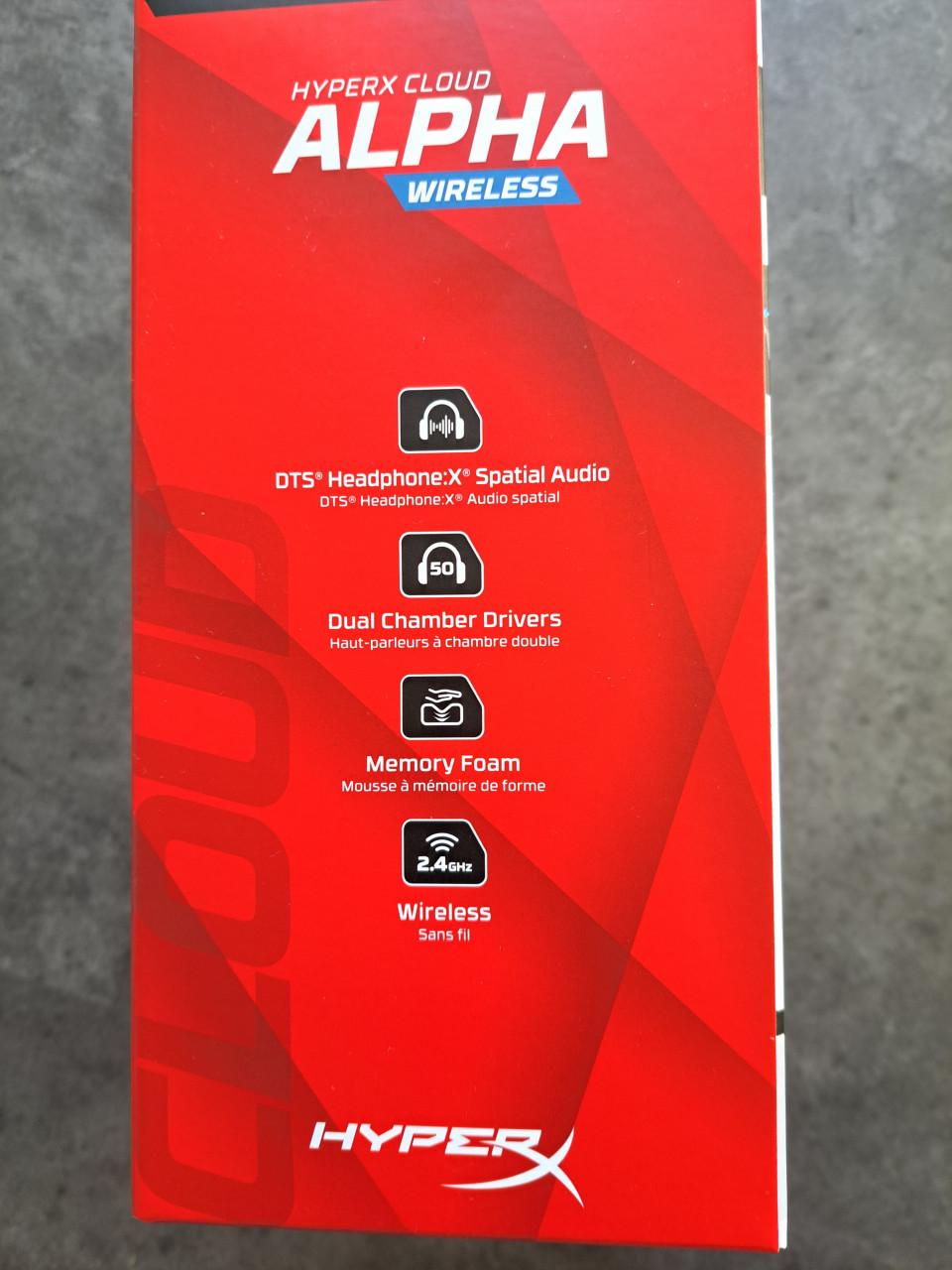 Hyperx Cloud Alpha Wireless Game Headset