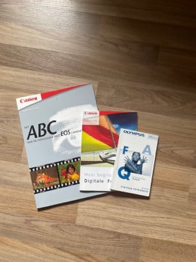 3 fotografie boekjes