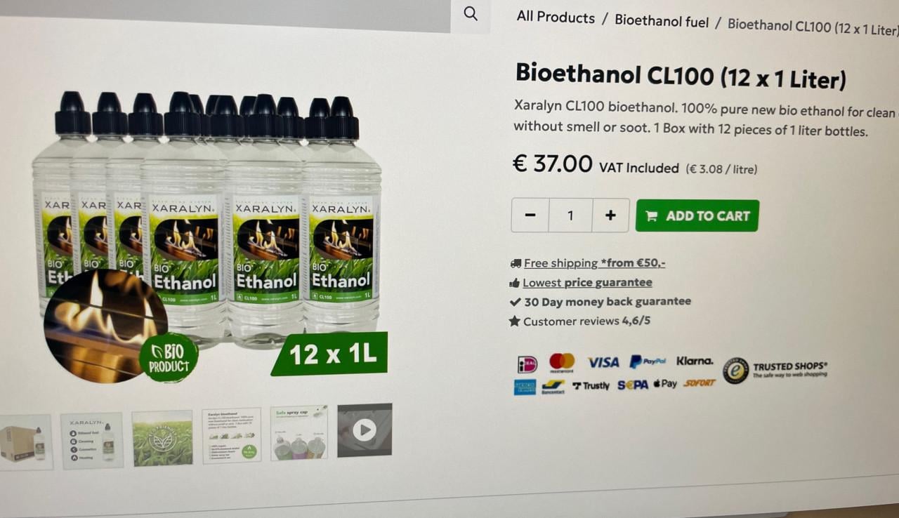 Te koop: Xaralyn Milano Design haard