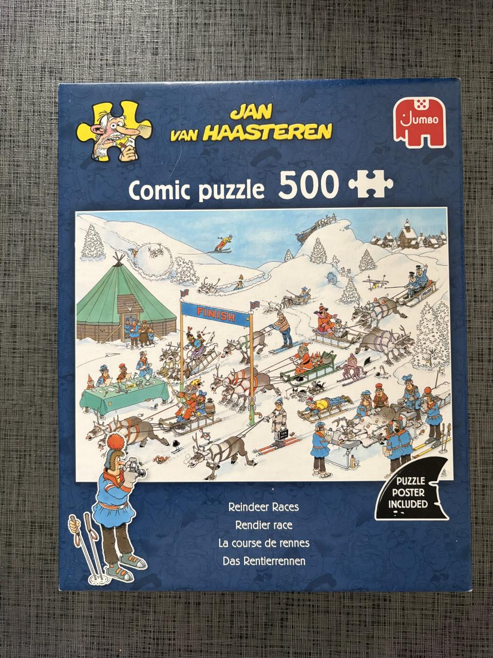 Jan van Haasteren Rendier race.