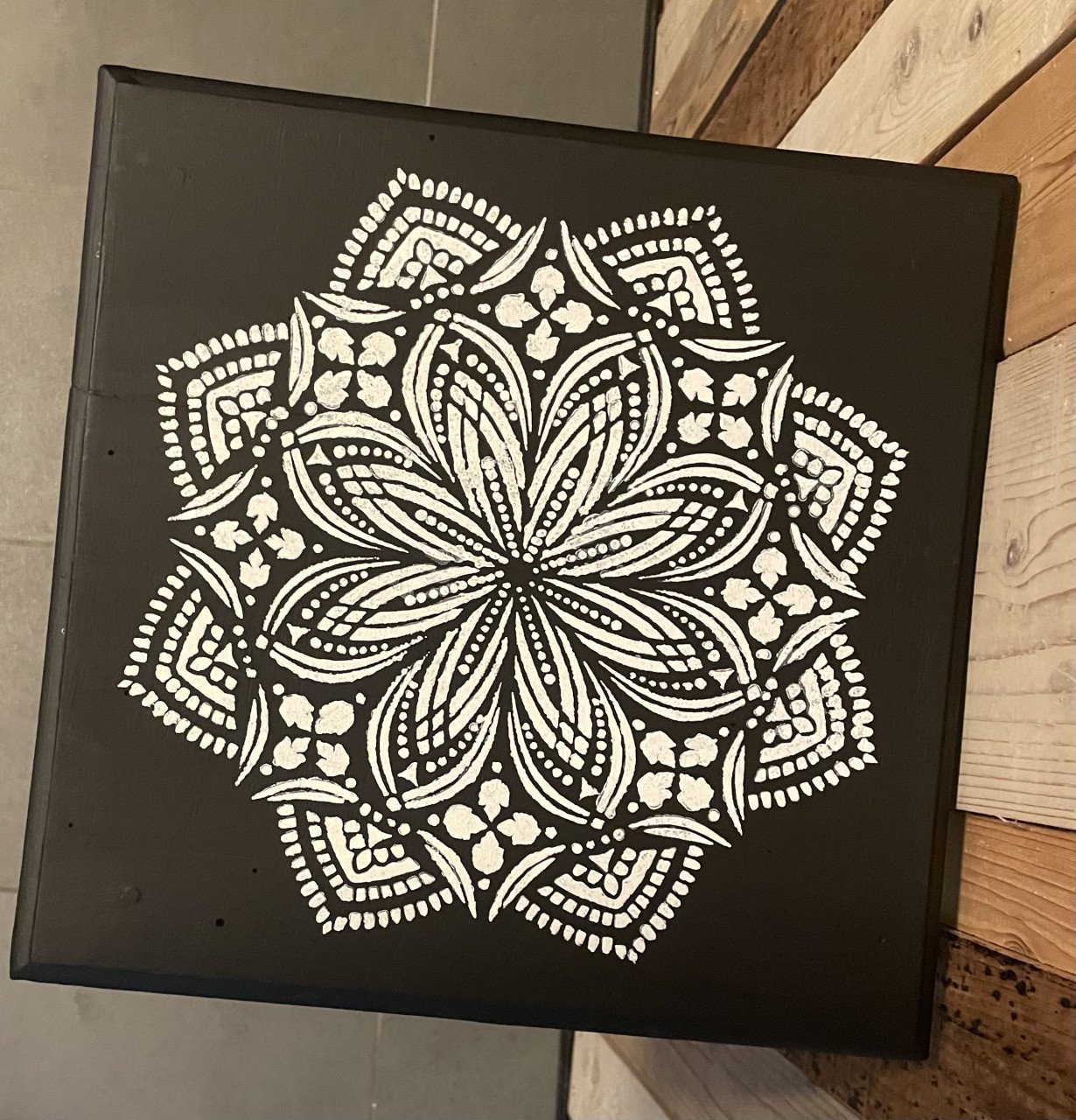 Stijlvol Plantentafeltje
