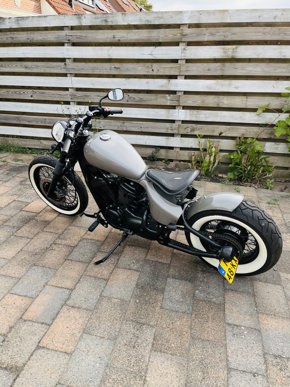 Honda VT600 bobber