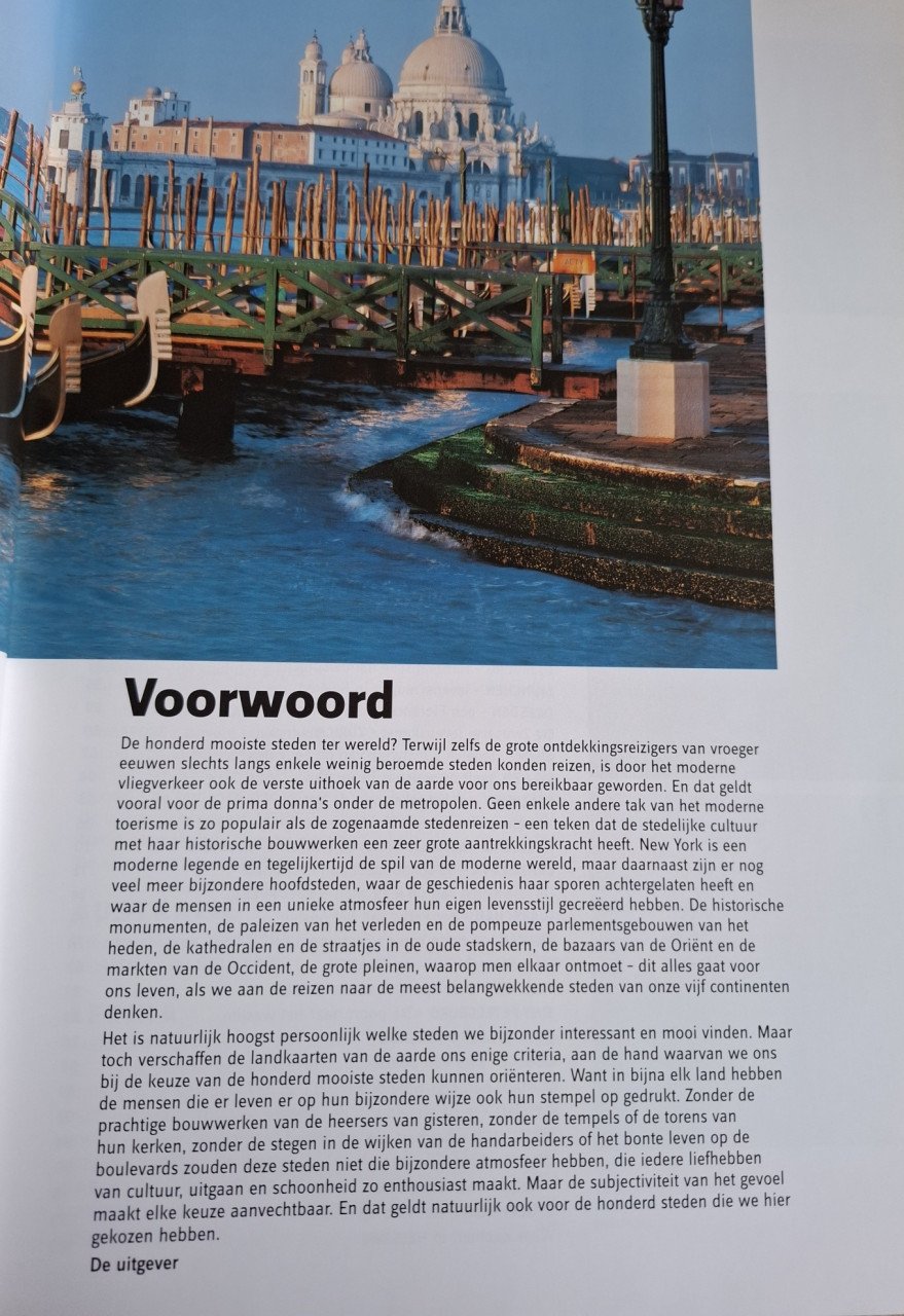 100 mooiste steden van de wereld, een reis door 5 continenten