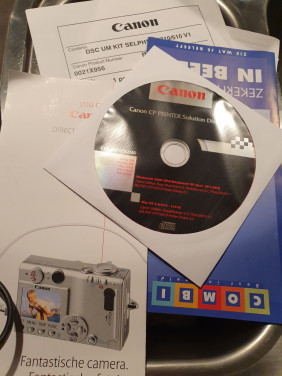 Zgan Canon SELPHY CP-710 draagbare fotoprinter/vanaf geheugenkaarten...