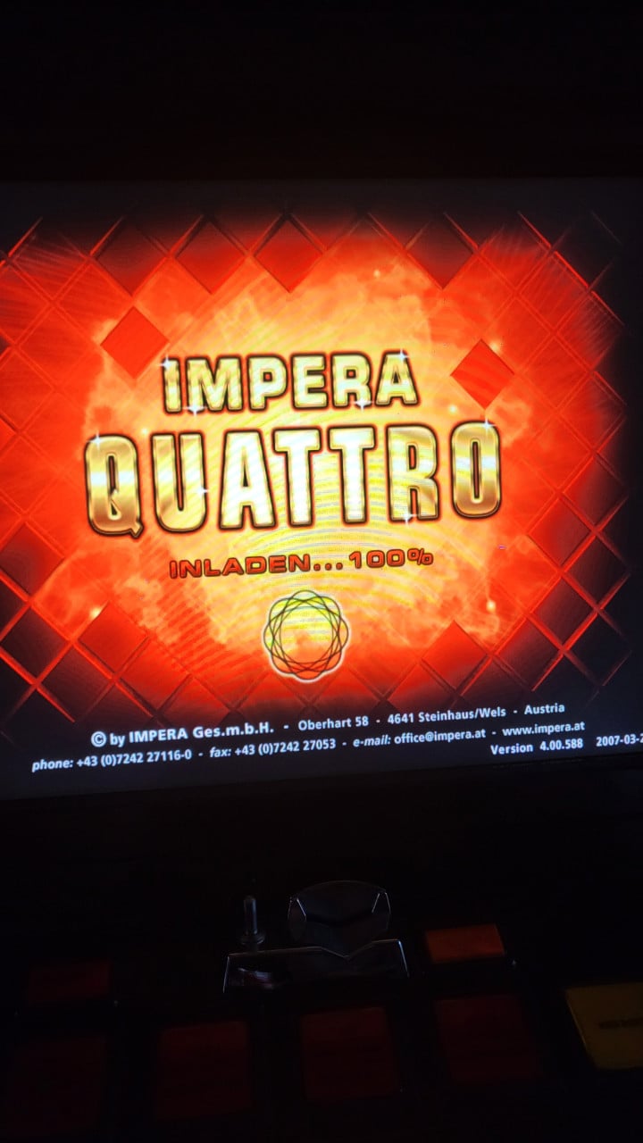 Impera Quattro 2 fruitautomaat touchcreen