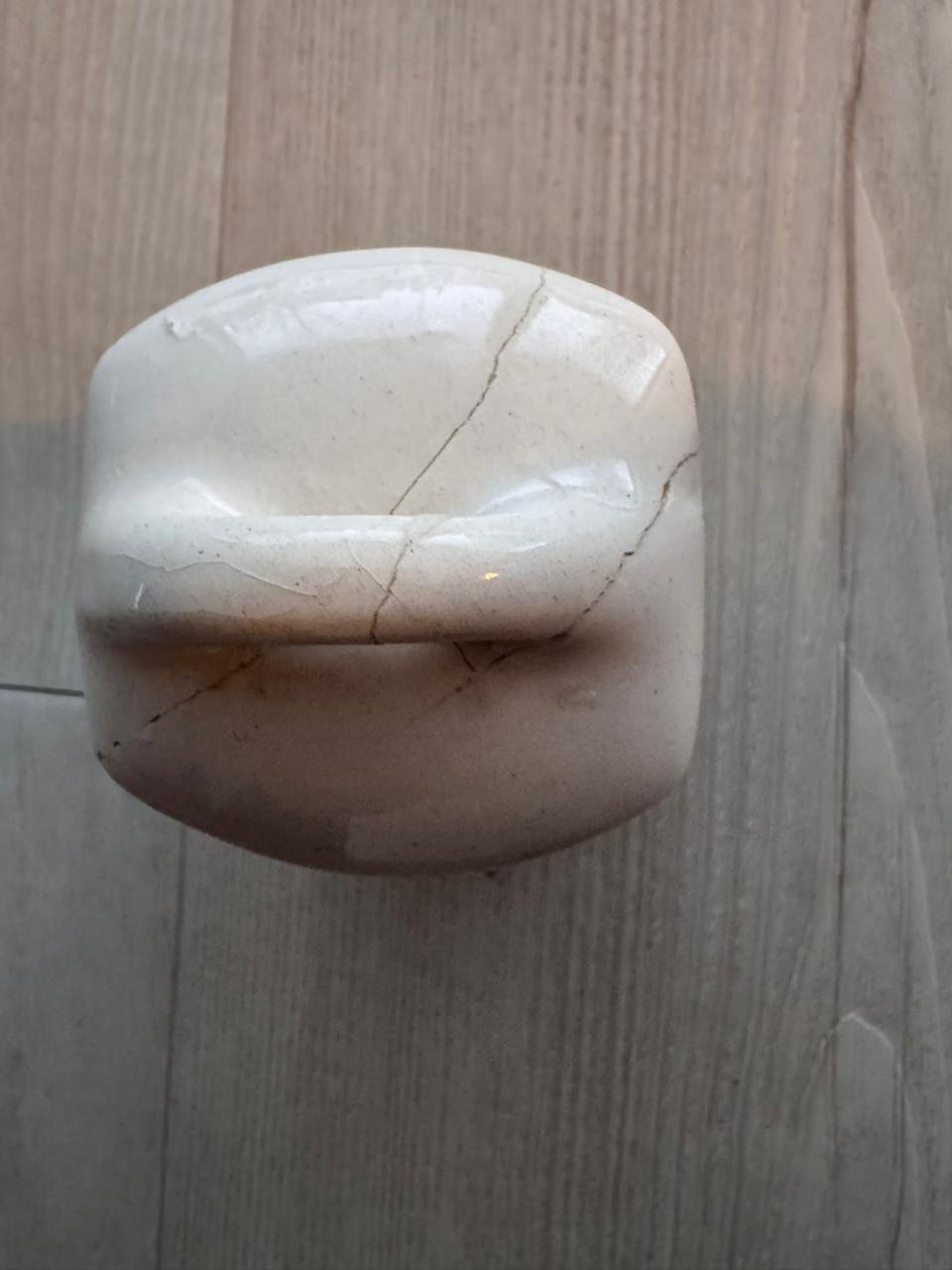 Set porseleinen voorraadbussen. 8 stuks