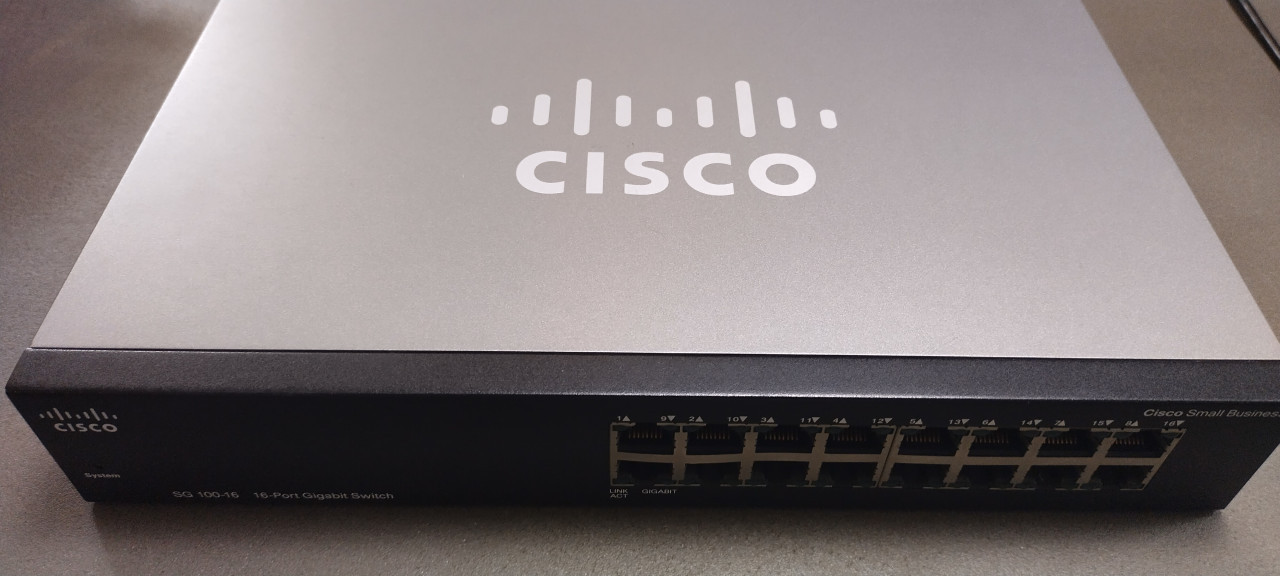 Switch 16 ports Gigabit