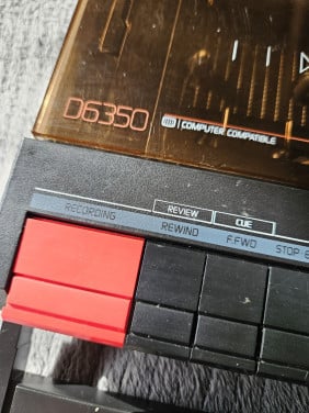 Mooie vintage Philips D 6350 draagbare cassetterecorder....