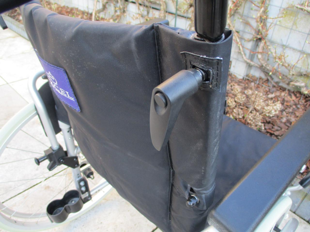 Zgan Excel G3 Light opvouwbare lichtgewicht rolstoel met anti-lekbanden