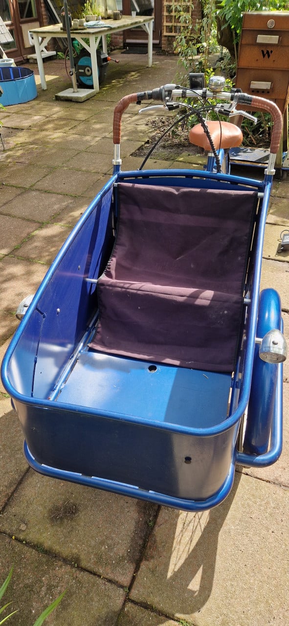 Bakfiets johny loco electrisch