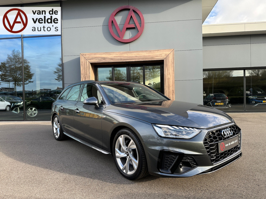 Audi A4 avant 40 tfsi 204pk s-tronic s-line | led | black optiek | virtual 