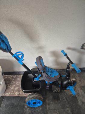 Driewieler met duwstang
