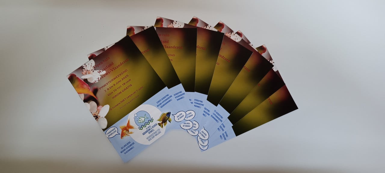 Open Tuindagen:  8 + 9 juni van 10:00 tot 18:00 ** GRATIS inkom. **