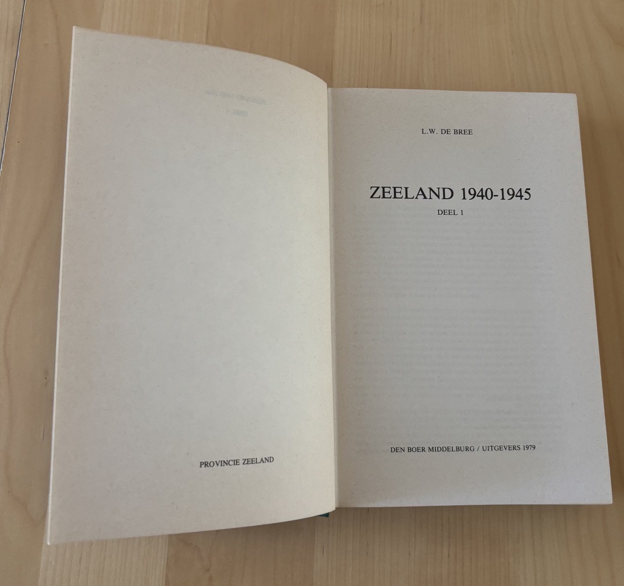 Zeeland 40-45 door Levien de Bree