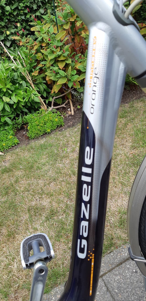 E-bike damesfiets Gazelle Orange Innergy maat D53 incl. oplader
