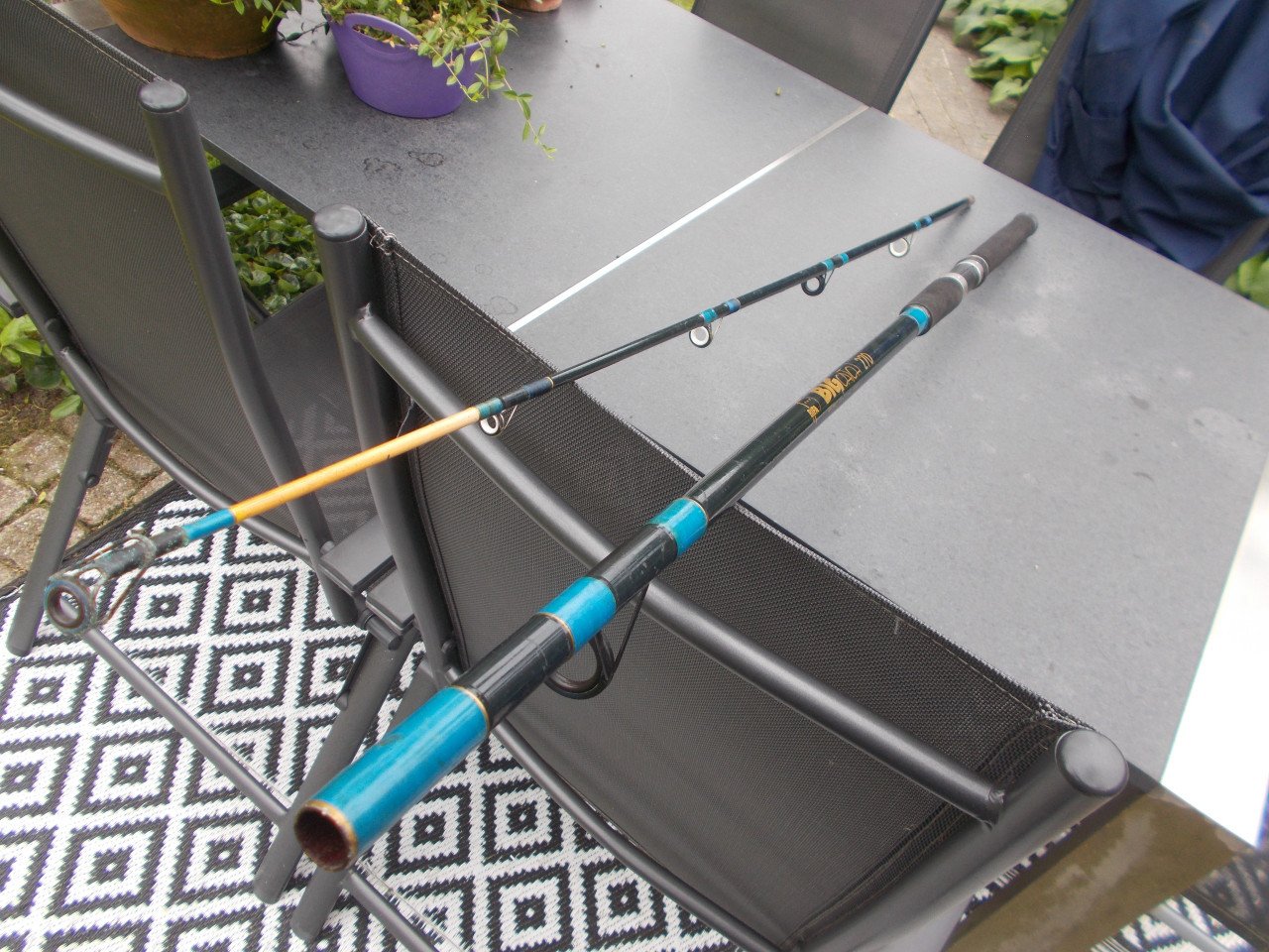 BIG CATCH tweedelige boothengel , lengte 270 cm w,g,  300 gram