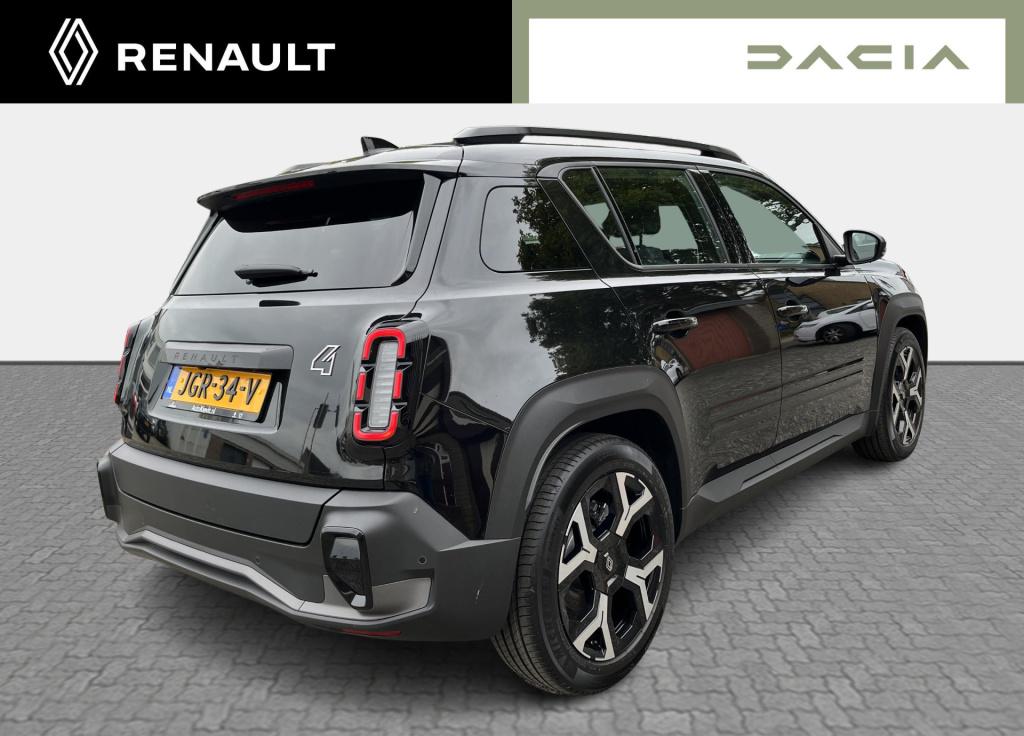 Renault 4 comfort range techno 52 kwh - demo / 5 jaar garantie / pack winte