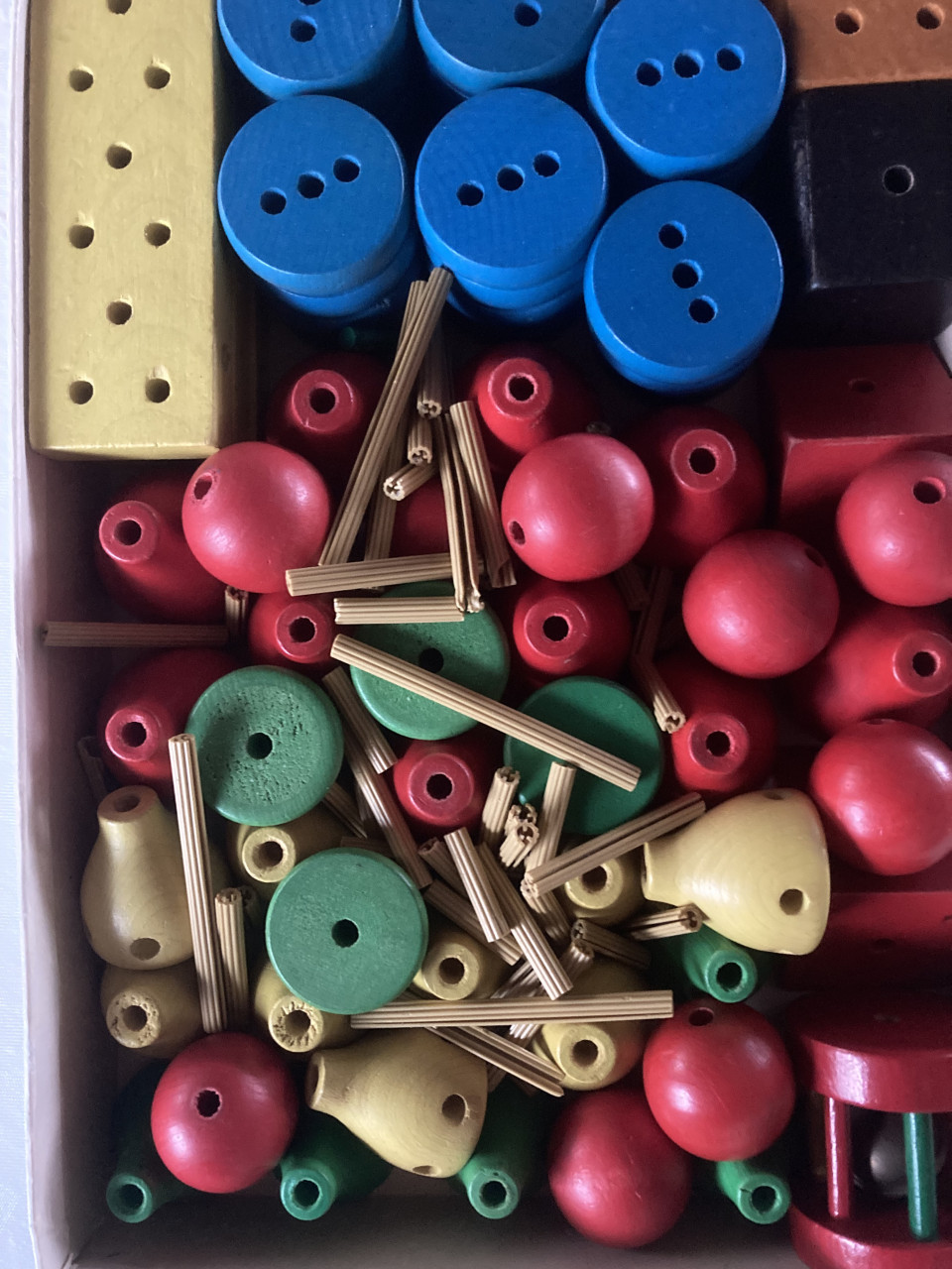 Vintage Jumbo Tingo houten constructie blokken