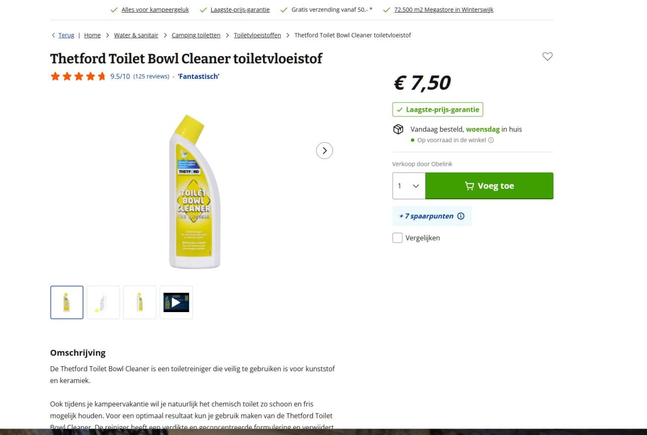 Zo goed als nieuw: Thetford Porta Potti 565E + Veel Extra’s