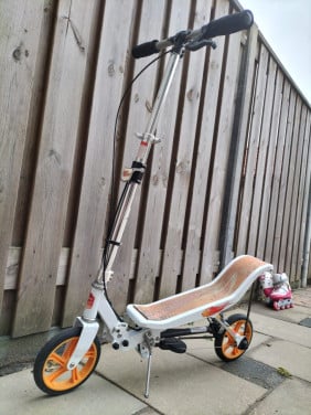 Spacescooter, kleur wit