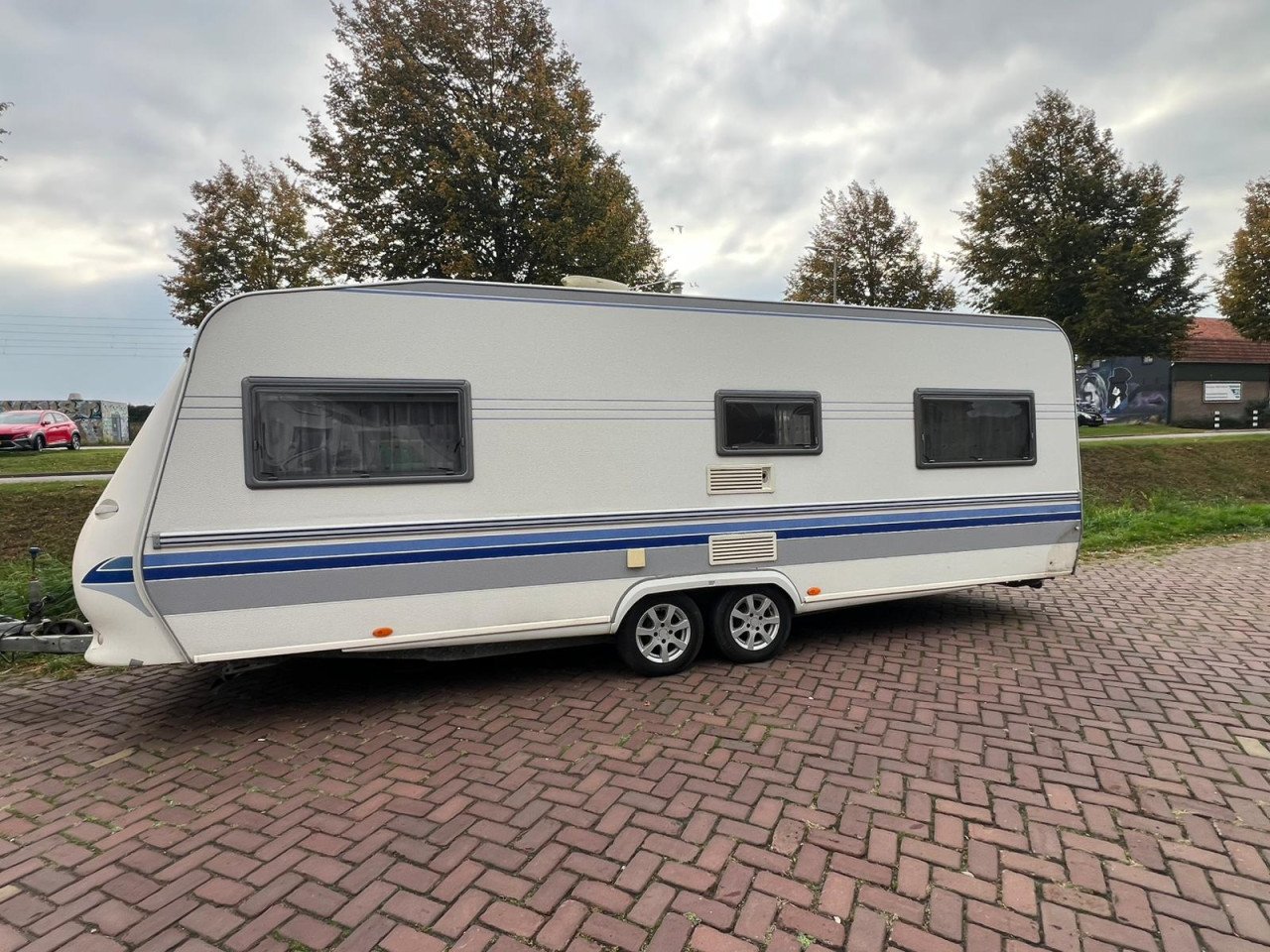 Hobby Tandemasser uit 2003 | NL kenteken | Voortent
